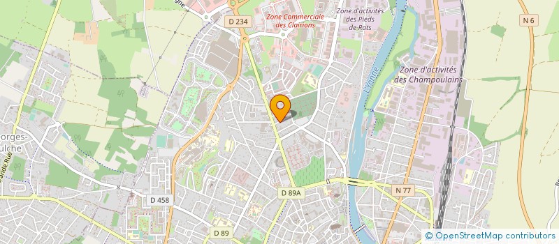localisation de l'entreprise FED DEP GPT DEFENSE SANITAIRE à AUXERRE