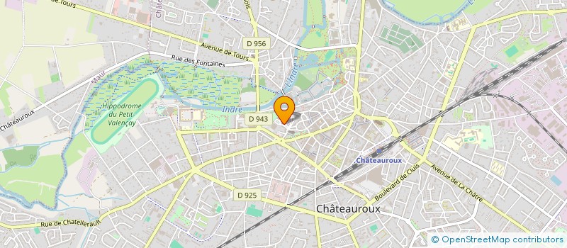 localisation de l'entreprise FED DEP MVT CHRETIEN MONDE RURAL à CHATEAUROUX
