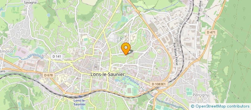 localisation de l'entreprise FED DEPART CLUBS RETRAITES TEMPS LIBRE à LONS-LE-SAUNIER