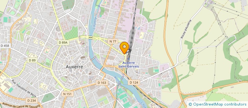 localisation de l'entreprise FED DEPART DES ASSOC ADMR à AUXERRE