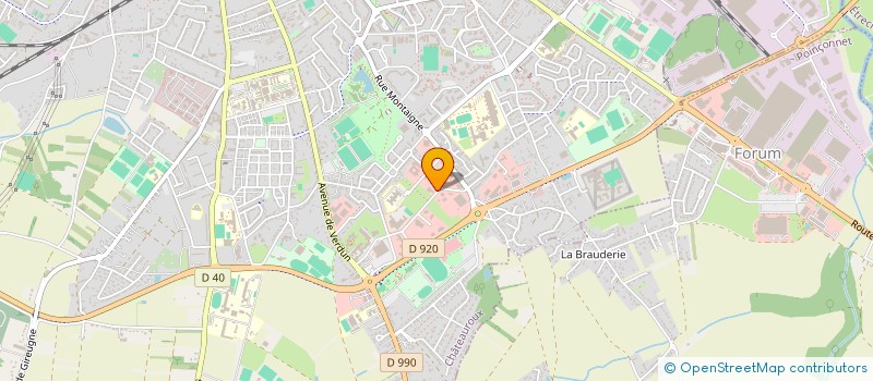 localisation de l'entreprise FED DEPART DES GROUP DE DEFENSE CONTRE LES ORGANISMES NUISIBLES DE L 'INDRE à CHATEAUROUX
