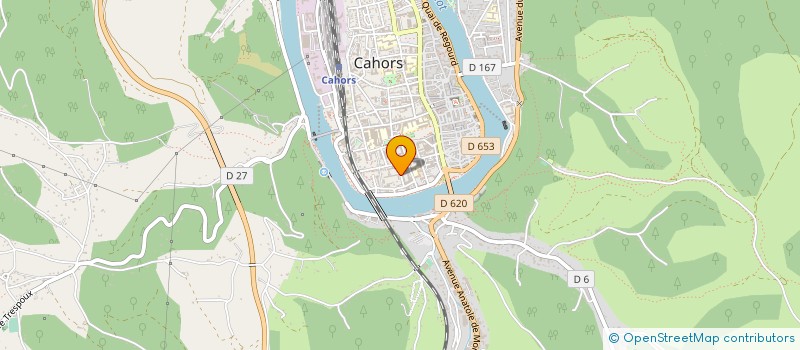 localisation de l'entreprise FED DEPART OCCE 46  CAHORS