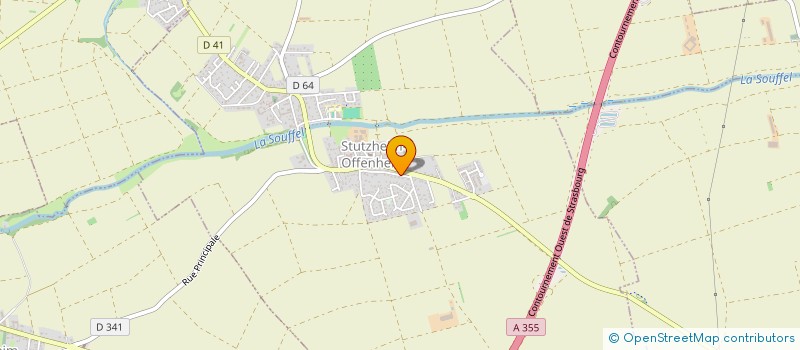 localisation de l'entreprise FED DEPT DE GRPT DE DEFENSE CONTRE LES ORGANISMES NUISIBLES DU BAS RHIN  WIWERSHEIM