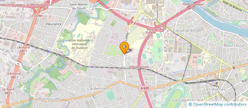 localisation de l'entreprise FED DEPT SYNDICATS EXPLOITATION AGRICOLE à TOULOUSE