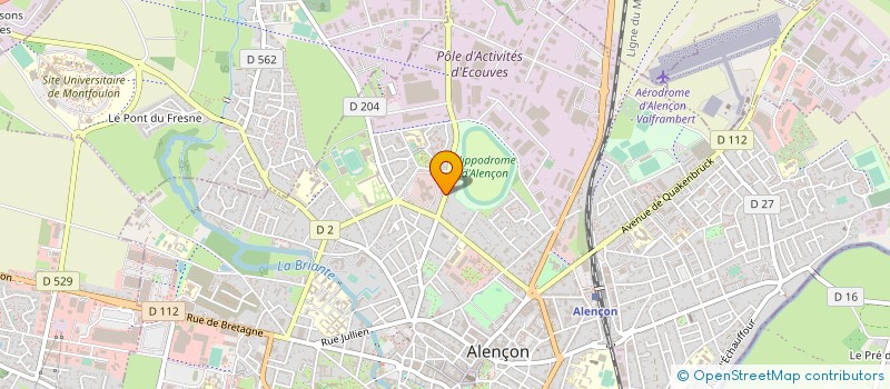 localisation de l'entreprise FED DERPARTEM ASSURAN MUTUEL AGIC ORNE à ALENCON