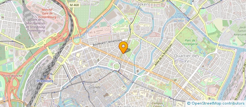 localisation de l'entreprise FED EUR DE PSYCH ET ECOLE PSYCH STRASB à STRASBOURG