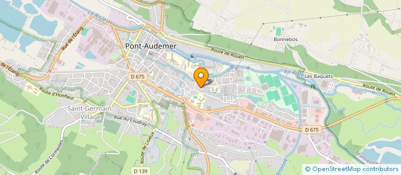 localisation de l'entreprise FED EURE PECHE & PROTECT AQUATIQUE  PONT-AUDEMER