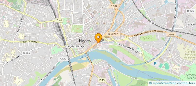 localisation de l'entreprise FED FRAN OMNISPORTS PERS ED NAT JEUN SPORTS à NEVERS