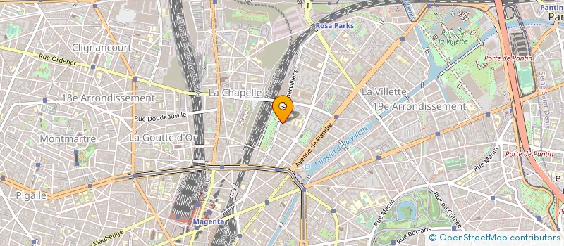 localisation de l'entreprise FED FRANC ESPER ARAB CLUB OMNI  PARIS