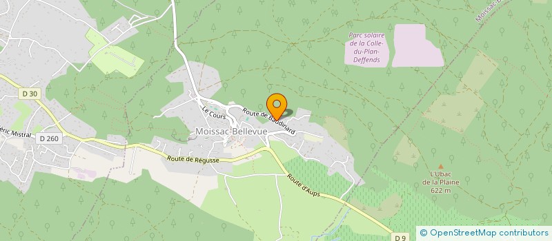 localisation de l'entreprise FED FRANC RELAIS ETAPE TOURISME EQUESTRE à REGUSSE