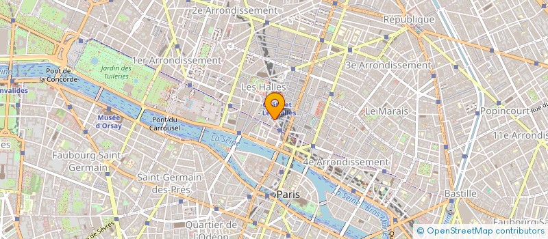 localisation de l'entreprise FED FRSE COOP AGRIC COLLECTE APPROV TRAN à PARIS