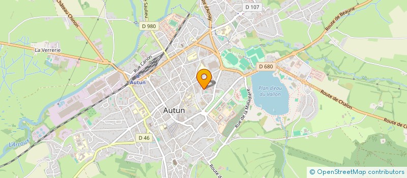 localisation de l'entreprise FED FSE CYCLISME COM BOURGOGNE à AUTUN