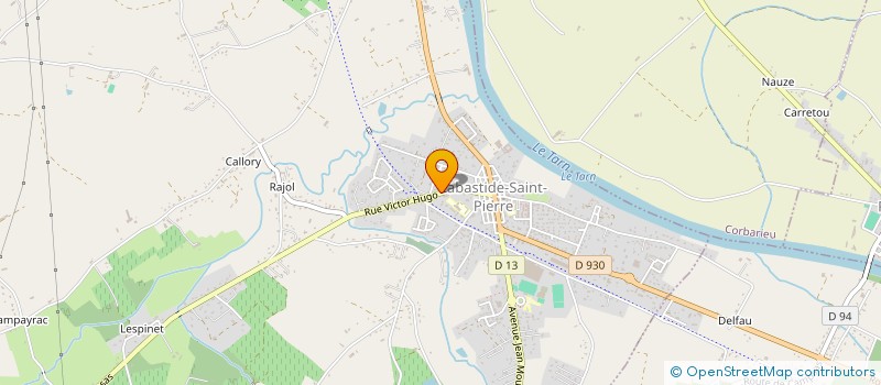 localisation de l'entreprise FED INTERDEP DES CAVES PARTICULIERES  LABASTIDE-SAINT-PIERRE