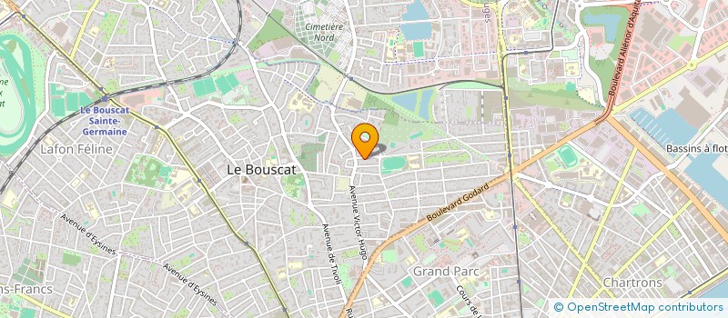 localisation de l'entreprise FED MAITRES NAGEURS SAUVETEURS FMNS à LE BOUSCAT