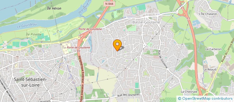 localisation de l'entreprise FED METAIRIE  BASSE-GOULAINE