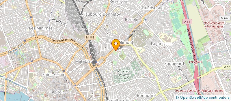 localisation de l'entreprise FED NAT ANC COMBAT ALGERIE UNION... à TOULOUSE