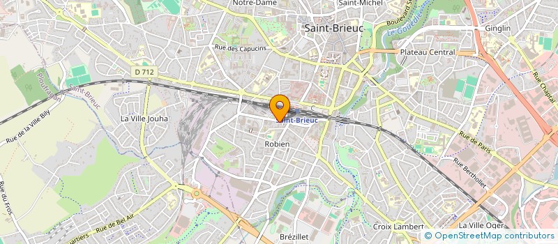 localisation de l'entreprise FED NATION ANC COMBATT ALGERIE à SAINT-BRIEUC