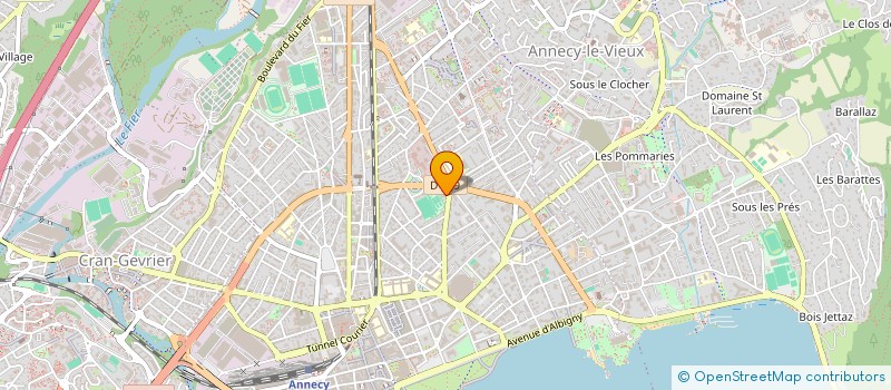 localisation de l'entreprise FED NATIONALE RETRAITES ACTIFS AMIS GEND à ANNECY