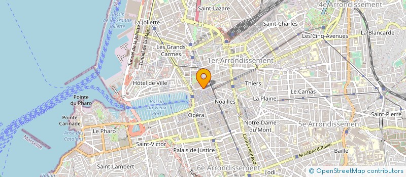 localisation de l'entreprise FED PACA & CORSE SCOP BTP à MARSEILLE