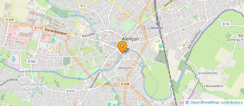 localisation de l'entreprise FED PARTICULIERS EMPLOYEURS ORNE à ALENCON