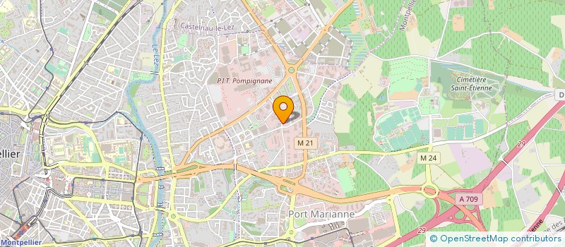 localisation de l'entreprise FED REGIO GROUP EMPLOY PROFS LIBERALES à MONTPELLIER
