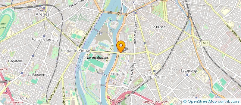 localisation de l'entreprise FED REGIONALE ENTREPRISES DU MULTIMEDIA  TOULOUSE