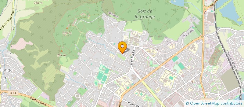 localisation de l'entreprise FEDE à THIONVILLE