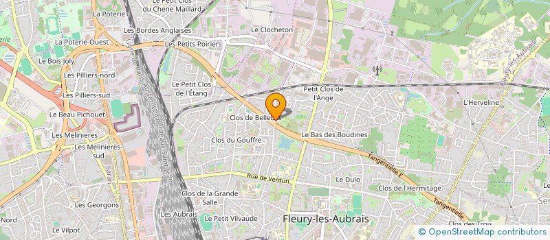 localisation de l'entreprise FEDE ACCIDENTES DU TRAVAIL ET HANDICAPES à FLEURY-LES-AUBRAIS