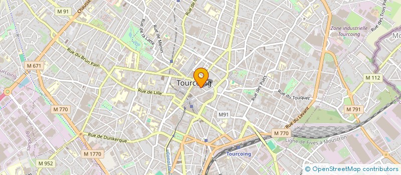 localisation de l'entreprise FEDE ACTION CONTRE LE TAUDIS à TOURCOING