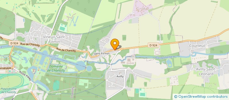 localisation de l'entreprise FEDE.ASS AUMONERIE CATHO ENS PUBLIC OISE  VINEUIL ST FIRMIN