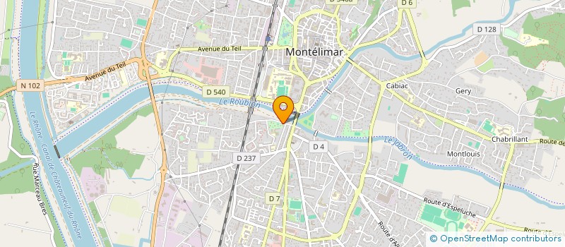 localisation de l'entreprise FEDE BOUCHE BOUCHE CHARCUT TRAIT DROME  MONTELIMAR