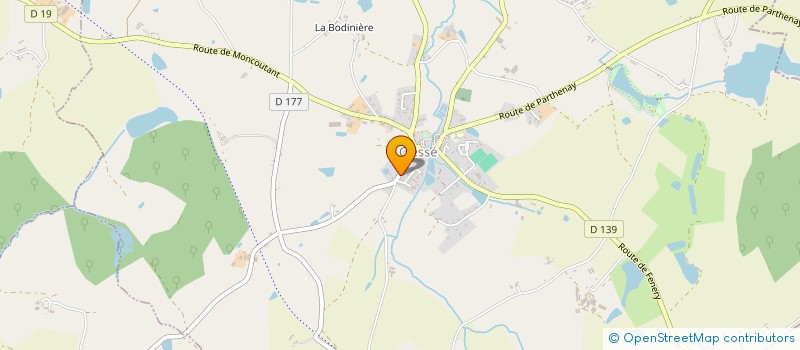 localisation de l'entreprise FEDE DEP MOUVEMENT CHRETIENS MONDE RURAL  CLESSE