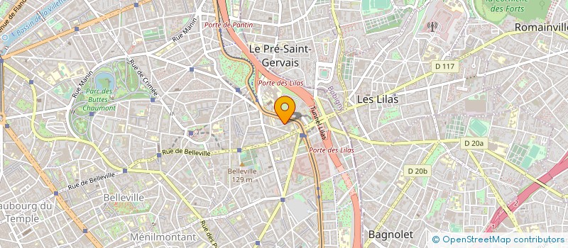 localisation de l'entreprise FEDE FRANC COURS ORIENTAT FFCO à PARIS