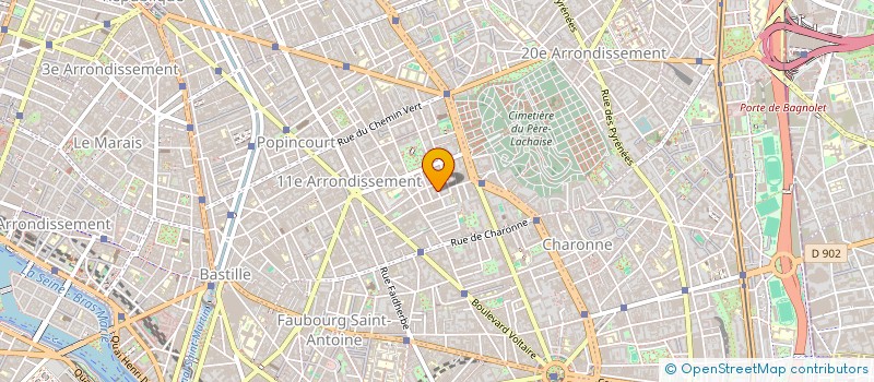 localisation de l'entreprise FEDE.FRANCAISE DE KYUDO TRADITIONNEL  PARIS