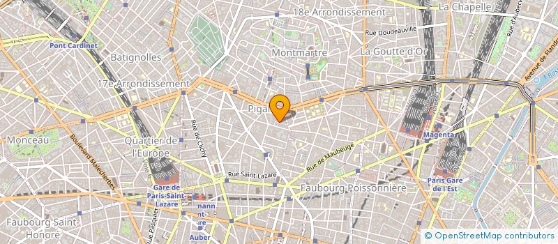 localisation de l'entreprise FEDE FRANCAISE FORMATION DERMATO VENERO  PARIS