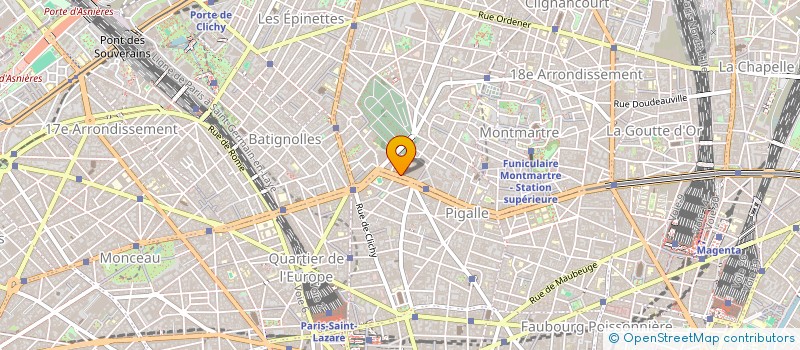 localisation de l'entreprise FEDE REG DE DANSE PARIS ILE DE FRANCE  PARIS