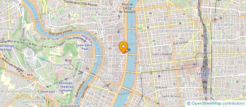 localisation de l'entreprise FEDE REG OFFI TOURIS SYND INITI VAL RHON  LYON