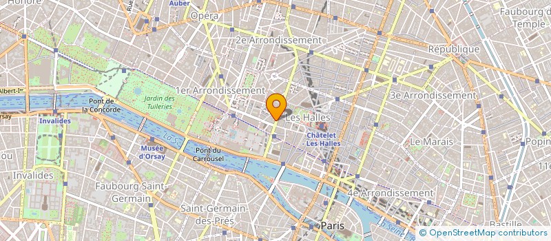 localisation de l'entreprise FEDE REGI NORD BASSIN PARISIEN  PARIS