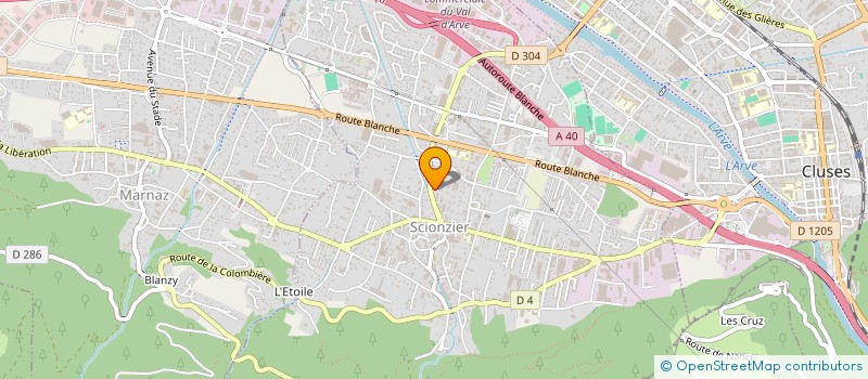 localisation de l'entreprise FEDECO à SCIONZIER