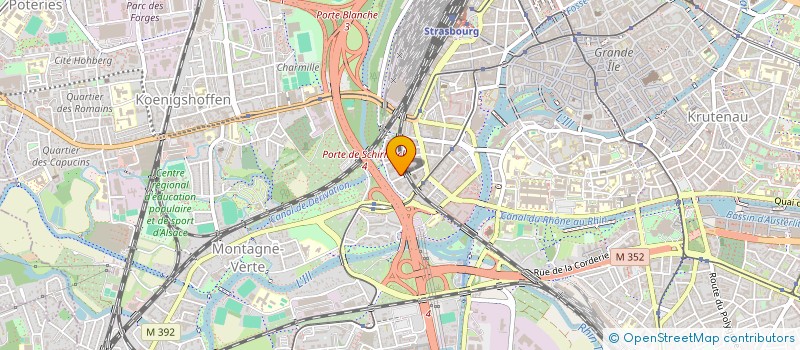 localisation de l'entreprise FEDELAB à STRASBOURG