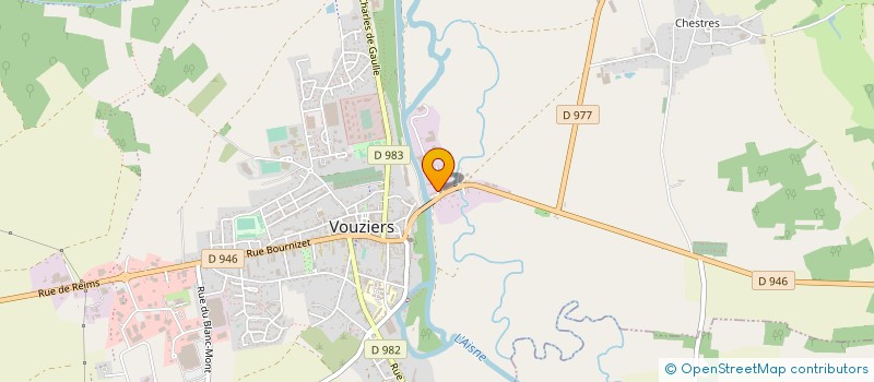 localisation de l'entreprise FEDELE BOIS  VOUZIERS