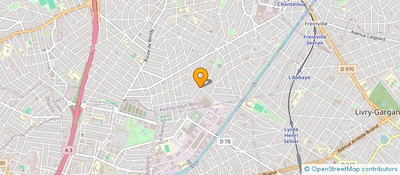 localisation de l'entreprise FEDELEC CONSULTING à AULNAY-SOUS-BOIS
