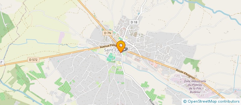 localisation de l'entreprise FEDER ACTION REGIONALE ENVIRONNEMENT  SAINT-CANNAT