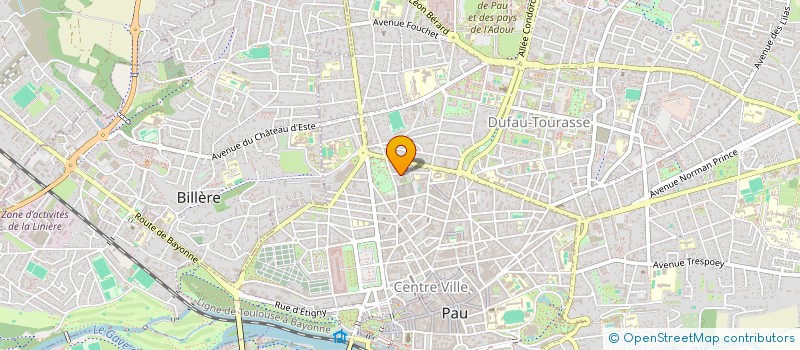 localisation de l'entreprise FEDER AQUI PYR ROUTES HISTO TOURI CULTUR à PAU
