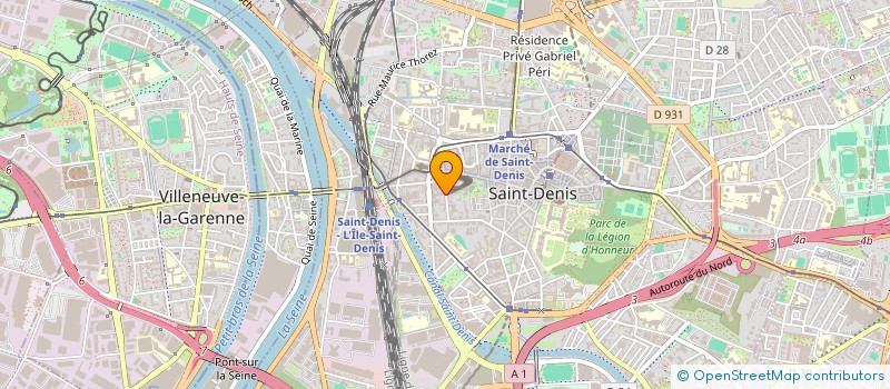 localisation de l'entreprise FEDER ASS FEMMES RELAIS SEINE ST DENIS à SAINT-DENIS