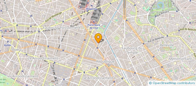 localisation de l'entreprise FEDER AUTONOM AGENT S N C F  6  PARIS