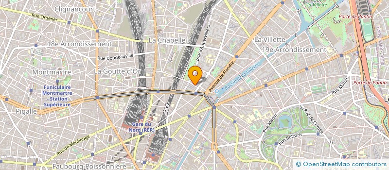 localisation de l'entreprise FEDER AUTONOME SYNDICAT POLICE à PARIS