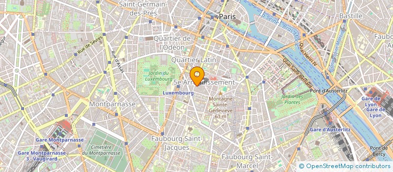 localisation de l'entreprise FEDER CLUB RECHERCH PERSPECT EXPRESS STE  PARIS