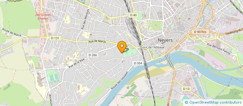 localisation de l'entreprise FEDER COEURS VAILL ET AMES VAILL NIEVRE à NEVERS