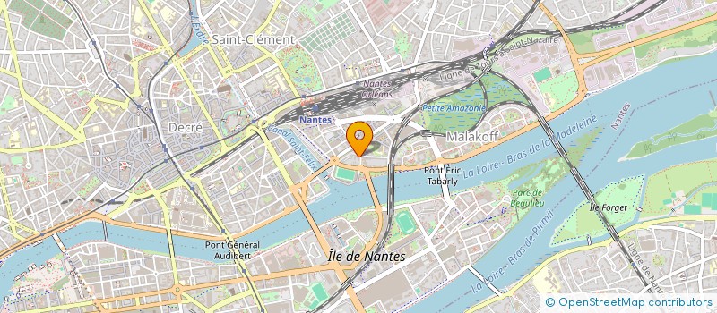 localisation de l'entreprise FEDER COMPAGNONNIQUE REG BAT à NANTES